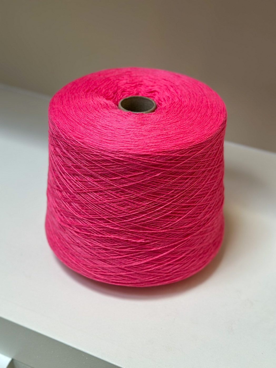 Pink merino wool cone - woolkind