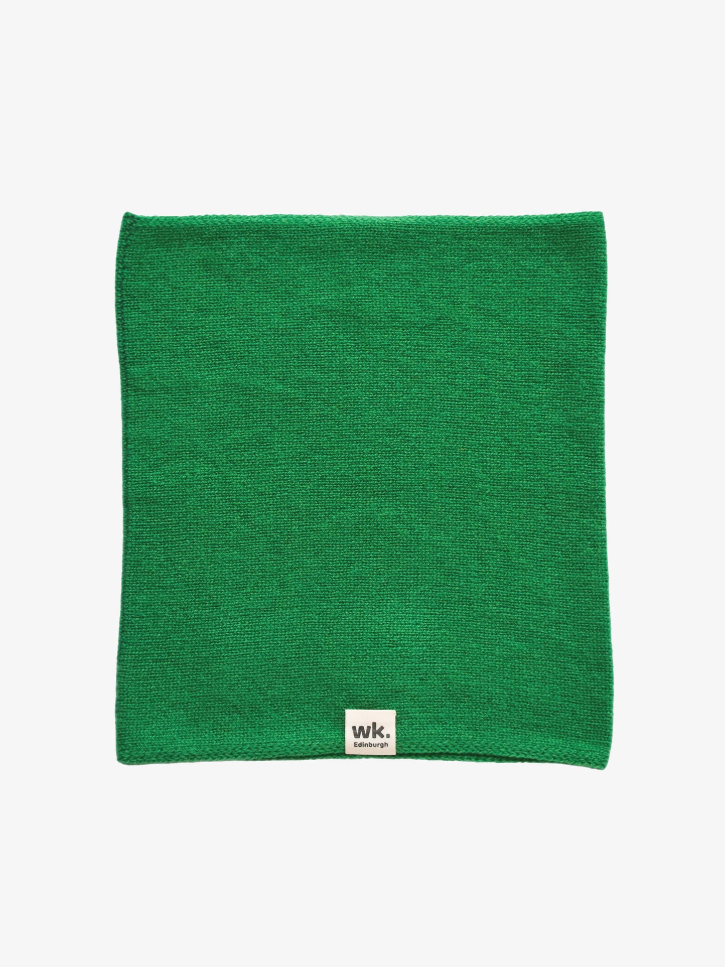 green merino wool snood - woolkind