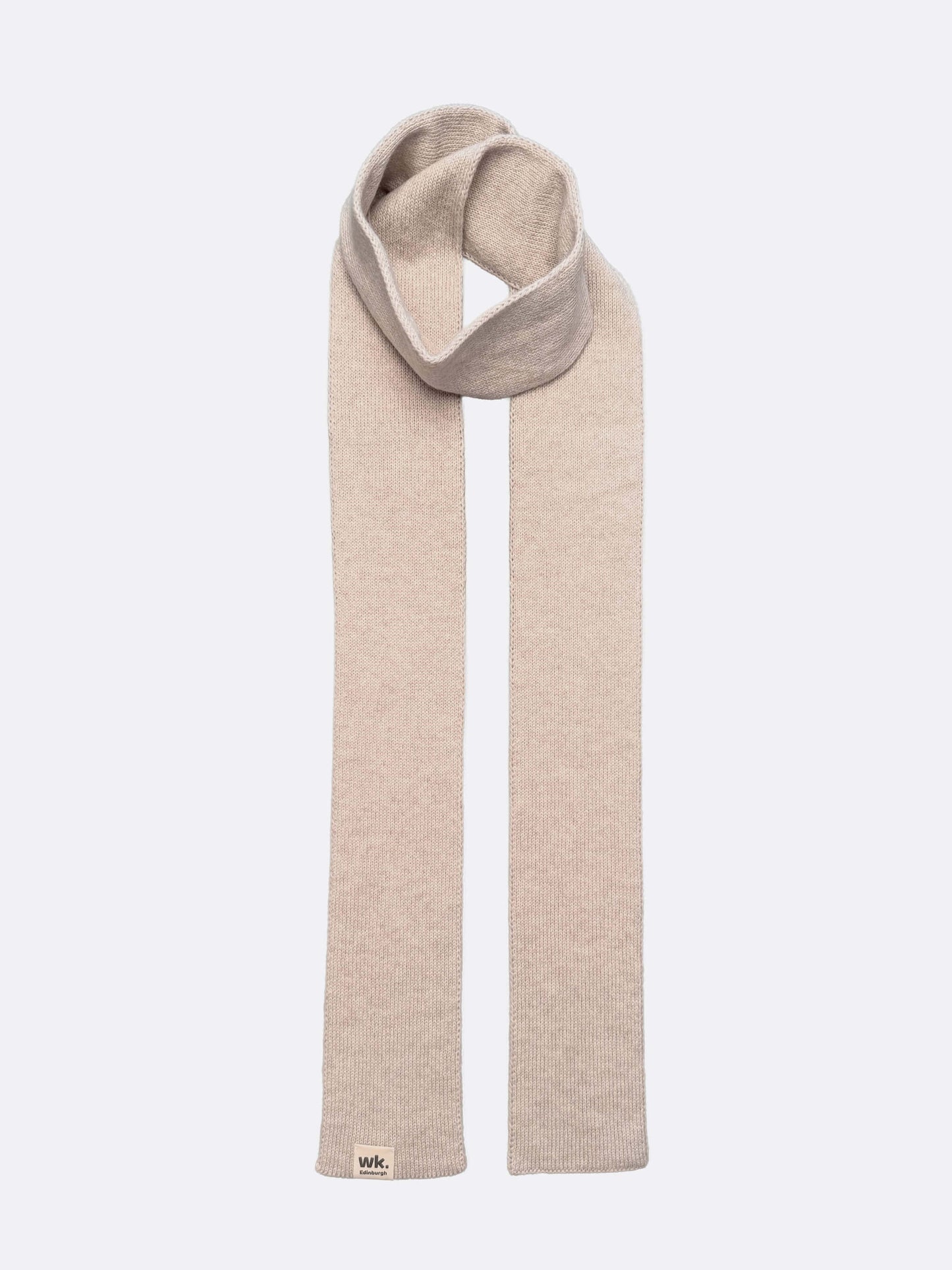 Self-Coloured Skinny Scarf