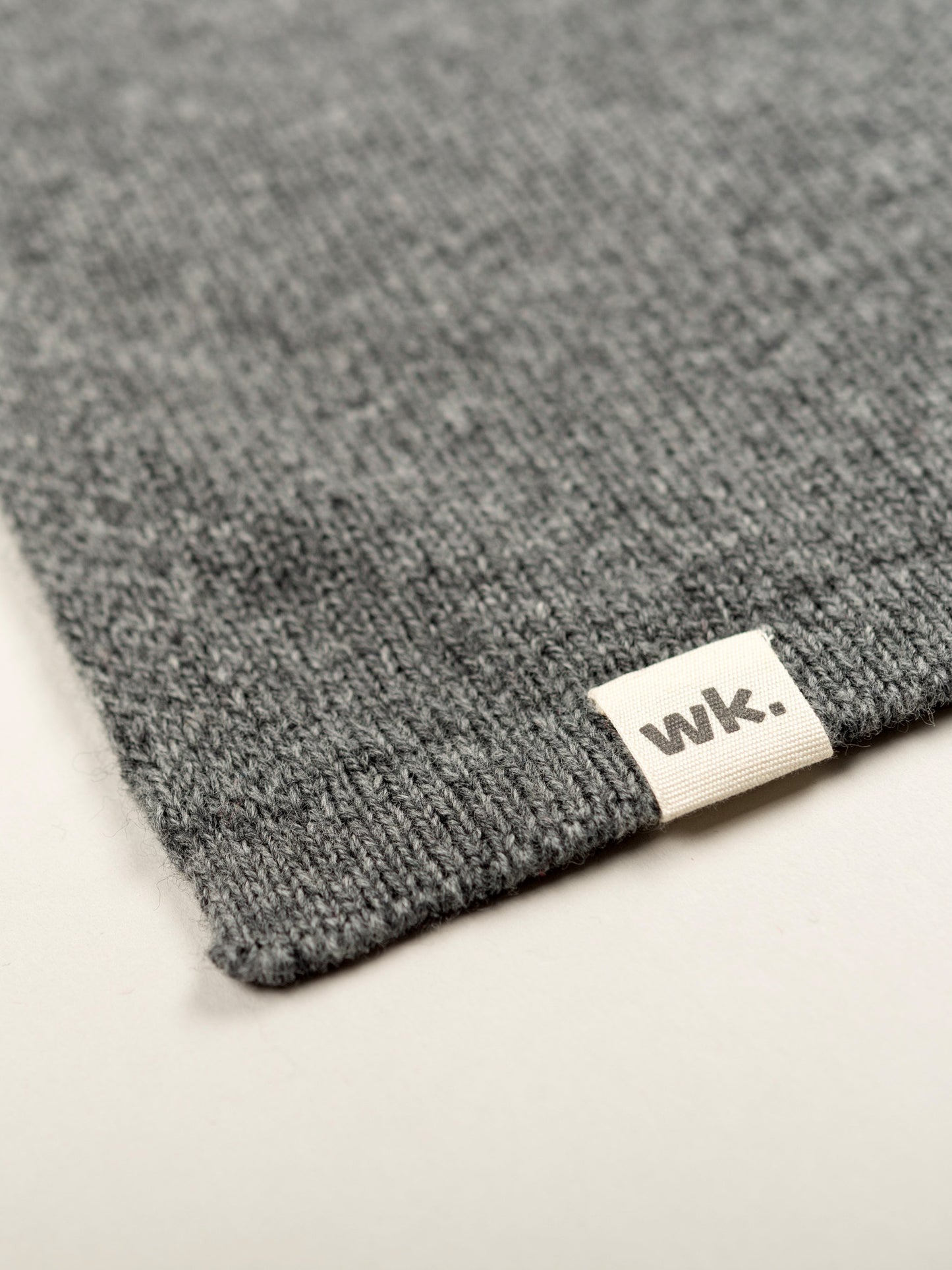 grey merino wool scarf - Woolkind