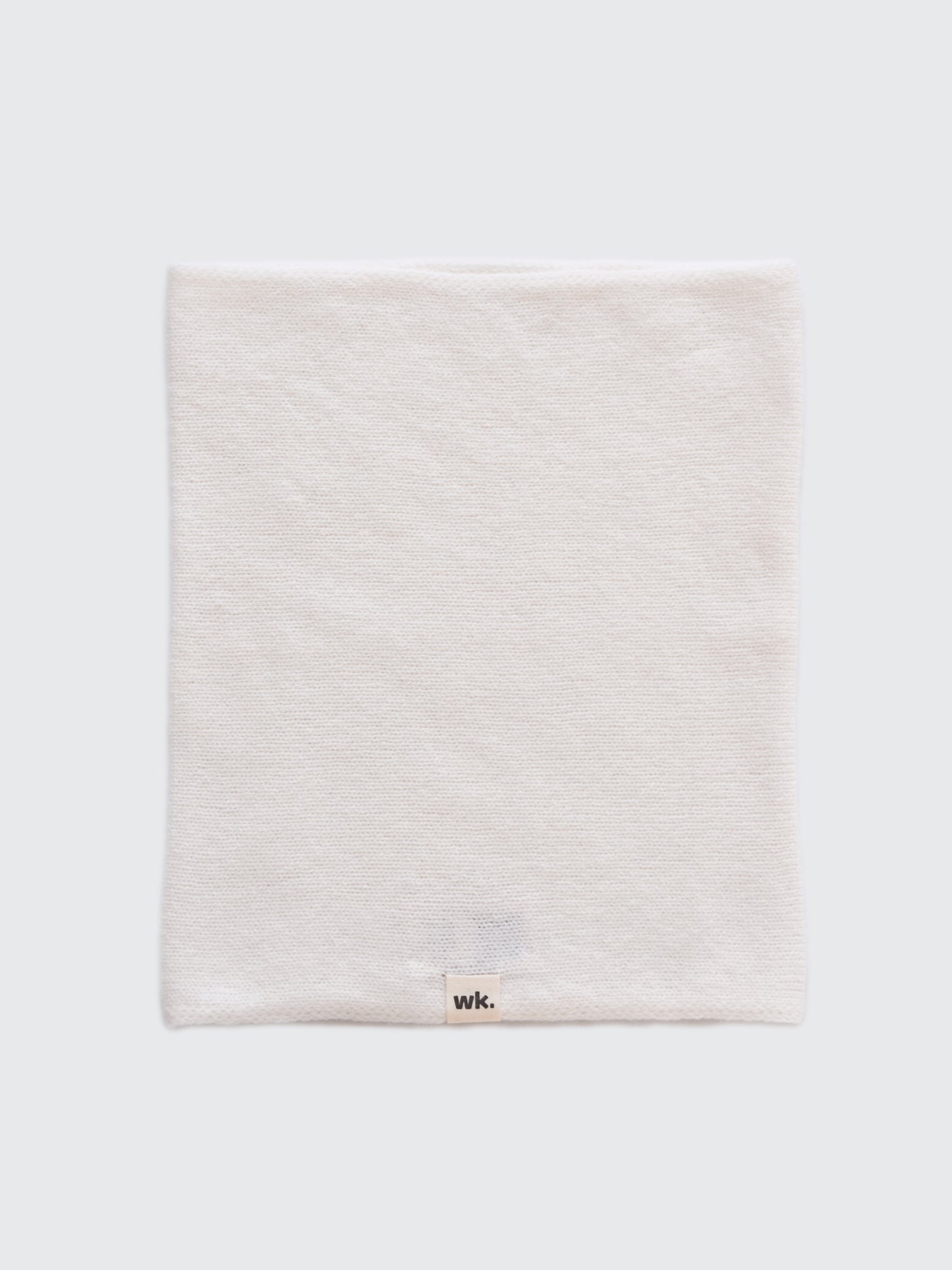 white merino wool snood - woolkind