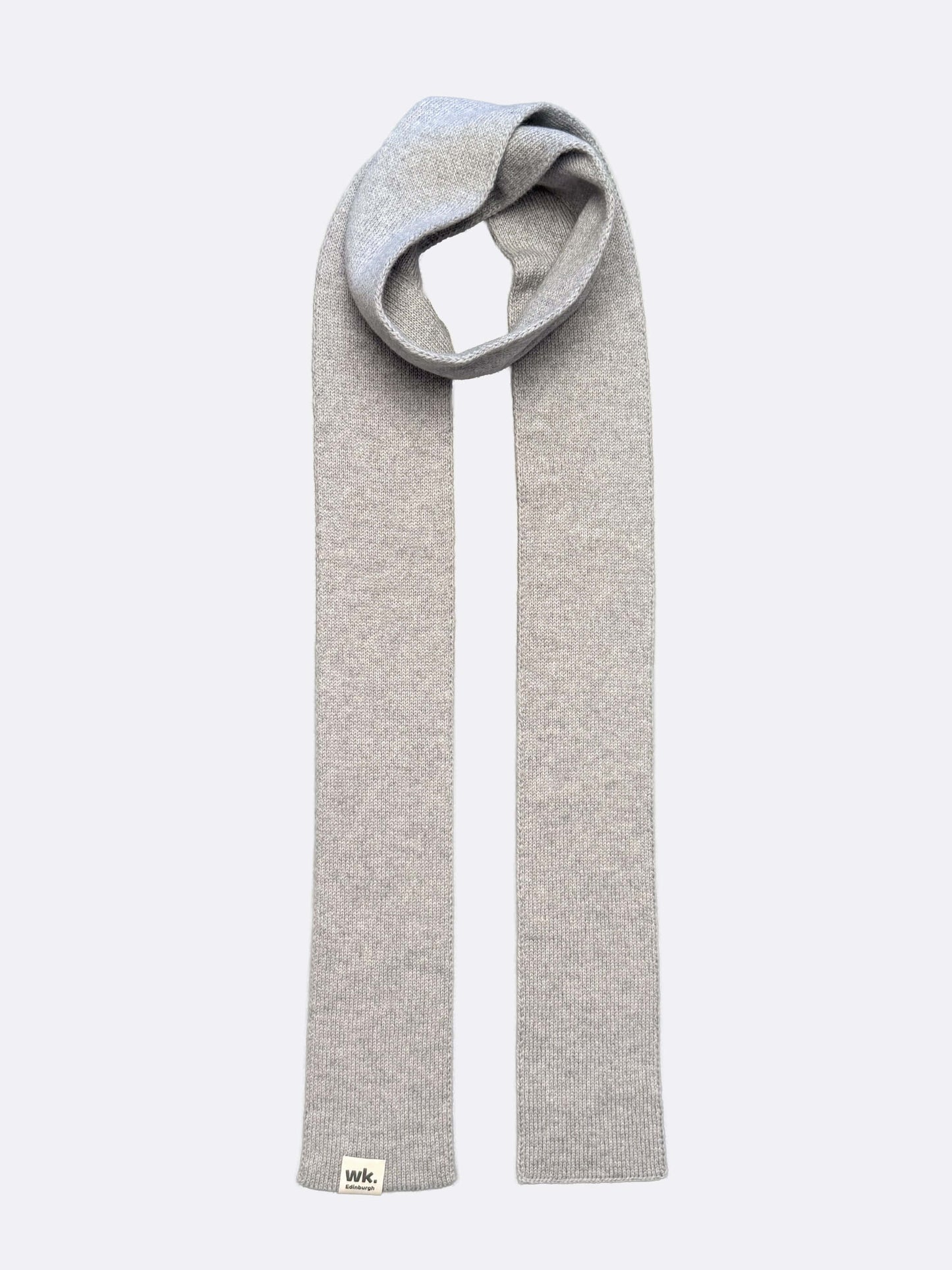 Self-Coloured Skinny Scarf