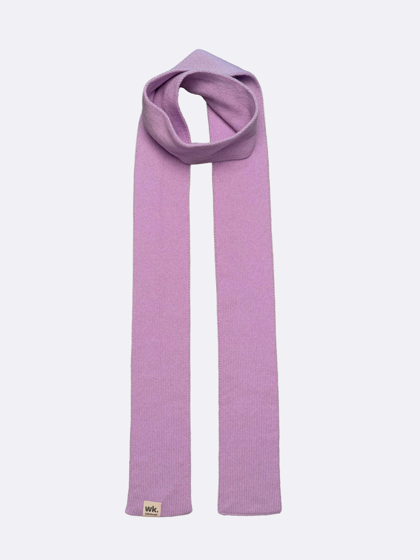 Self-Coloured Skinny Scarf