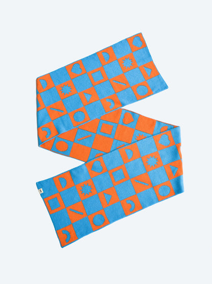 Custom Chequerboard Scarf
