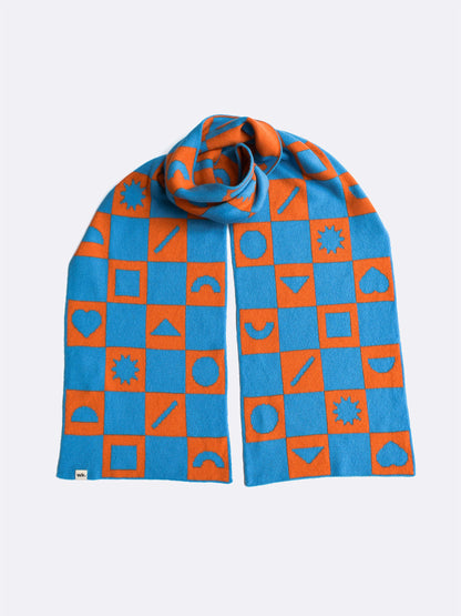 Custom Chequerboard Scarf