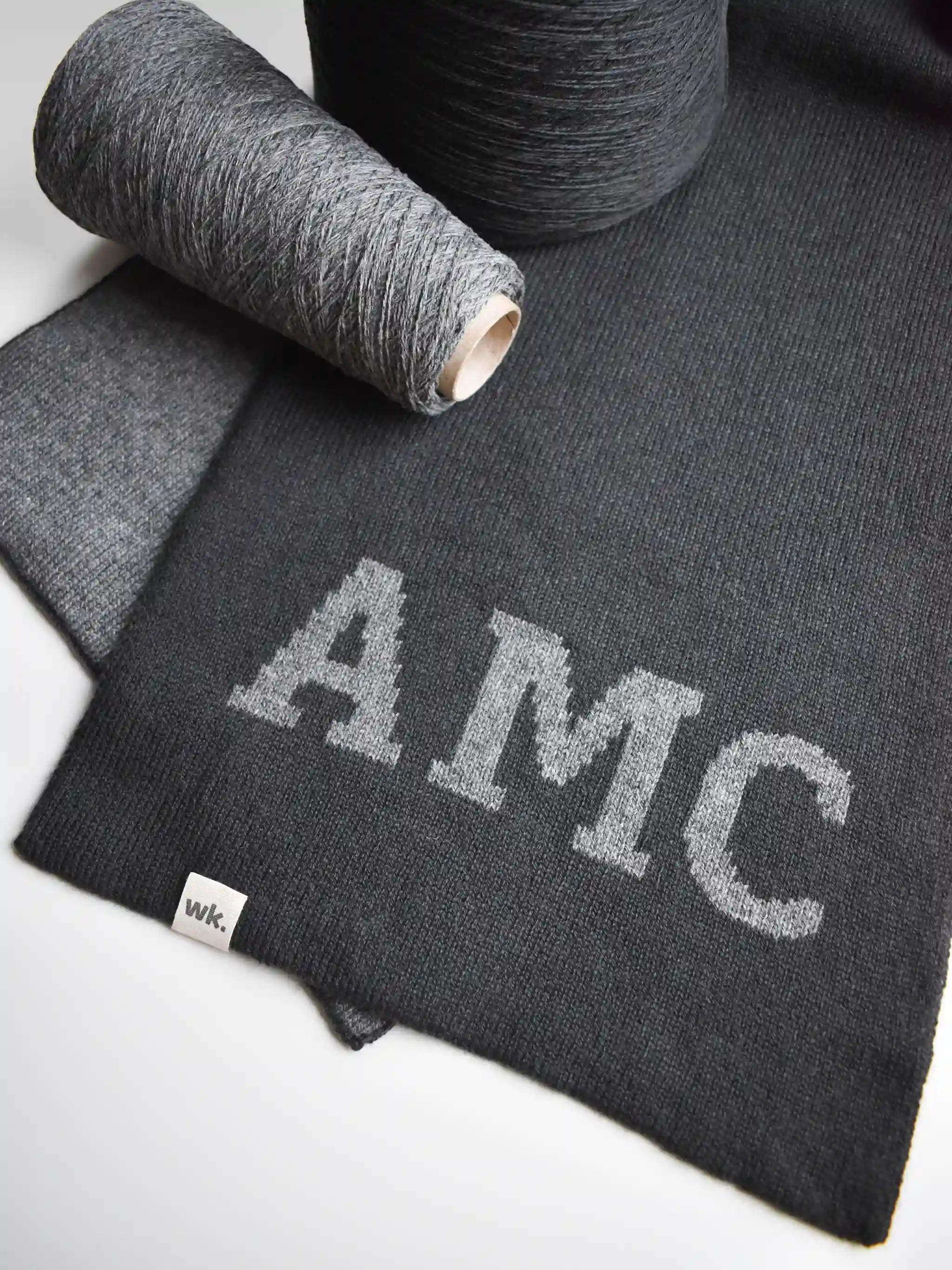 Initial Scarf Personalised Initials Scarf - Sustainably Made in Scotland - Woolkind