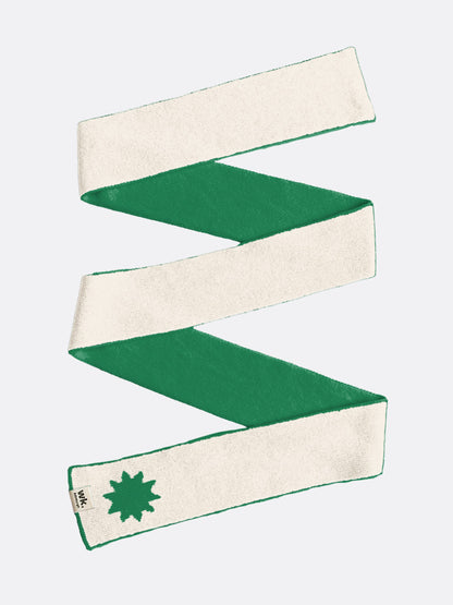 green star skinny wool scarf - Woolkind