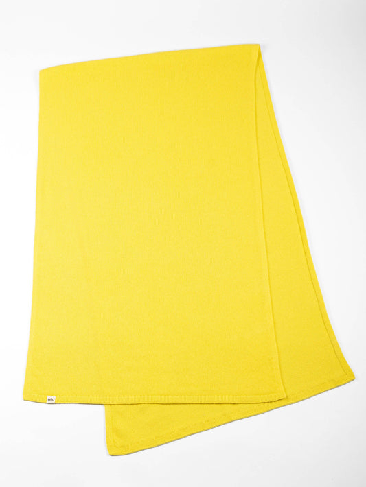 Misfits - Merino Wool Wrap - Sunshine Yellow - Woolkind